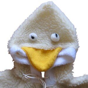 Vintage 70s Toddletime Duck Costume Toddler 3 Yellow Quack Quack Easter USA